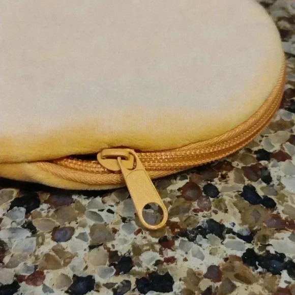 Squishmallow Carl the Burger Zip Up Pouch NWOT - Picture 6 of 9